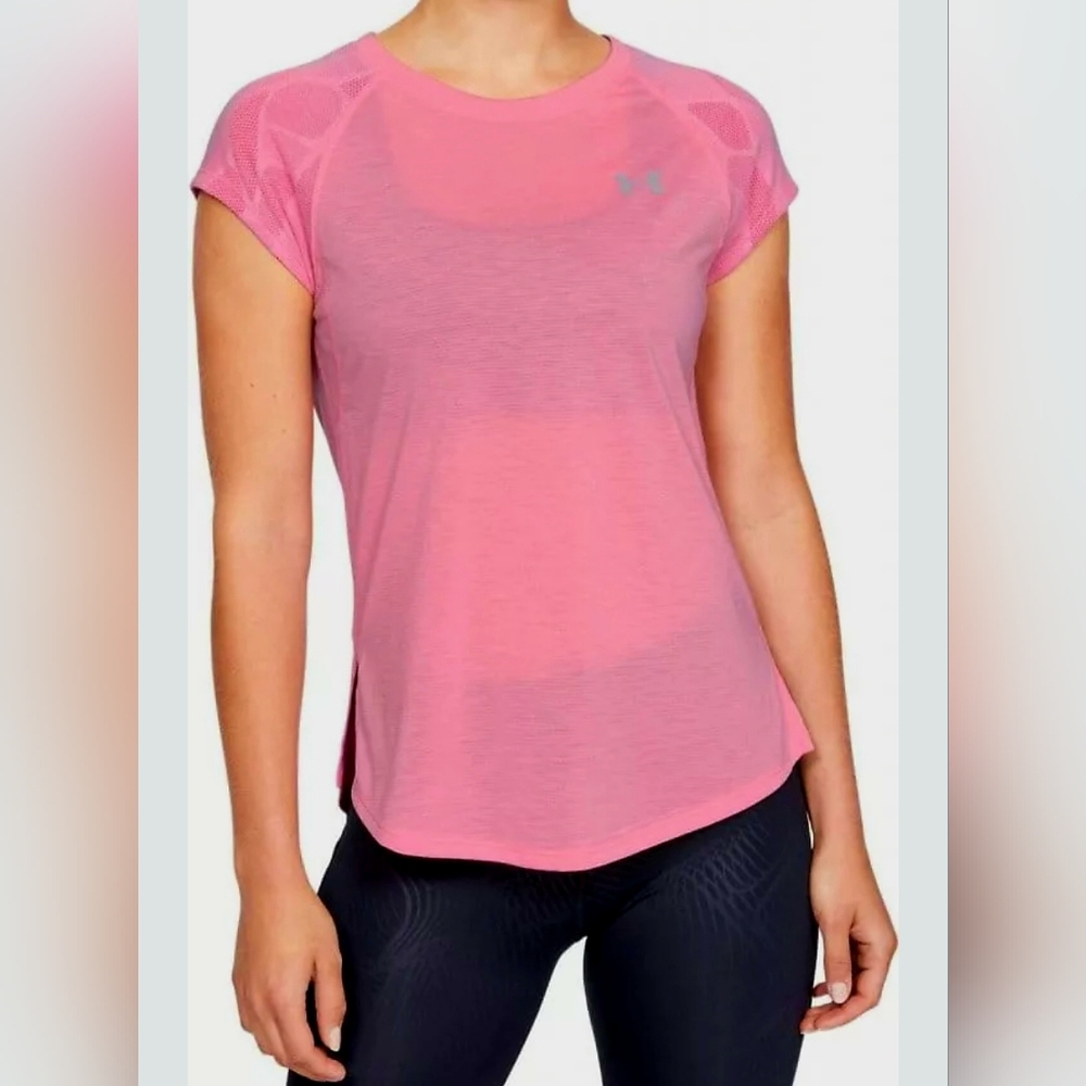 Under Armour Women's Streaker 2.0 Shift Tee Size M